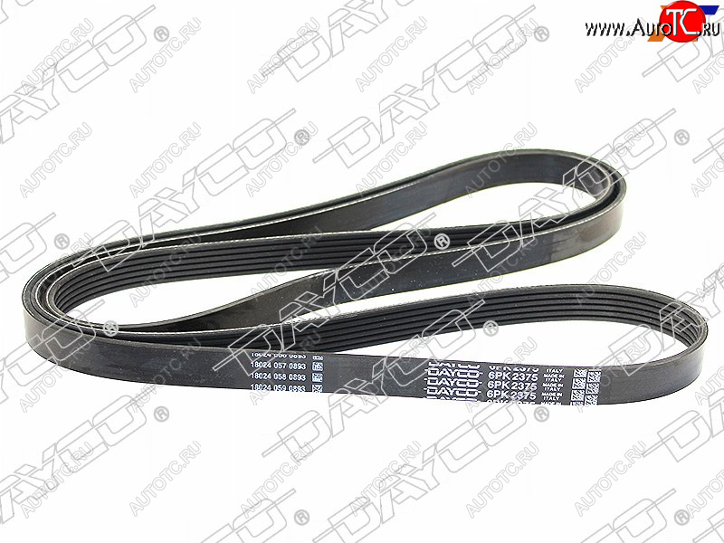 Ремень поликлиновой  MERCEDES E-CLASS W210211 96-09C-CLASS W202203204 97-CL203 02-11C207208J 6PK2375