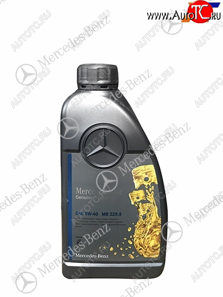 Масло моторное MERCEDES-BENZ (синтетическое) 1л 5W40 229.5 бензин                                    A000989860611AAEW