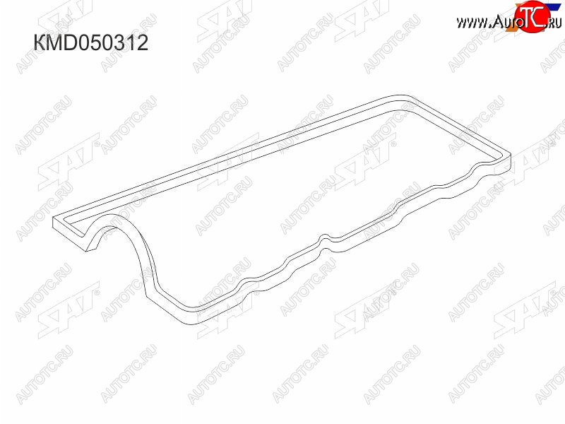 Прокладка клапанной крышки MMC 4D56+T, HY GalloperTerracan KMD050312