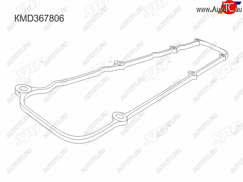 Прокладка клапанной крышки MMC 4G934G94 GDI, 00- =LH, CR56W, EAEC7A, CS5A, CQ5A, H6#7#, N6171 KMD367806