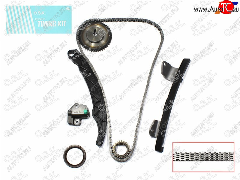 Комплект для замены цепи ГРМ MAZDA 23DEMIOAXELAVERISA ZJZYZ6 1.31.51.6 (L=158) 02- M220K