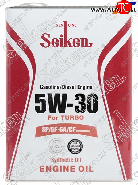 Масло моторное SEIKEN SYNTHETIC SPGF-6ACF 5W-30 4л SKSPGF6A5W30C