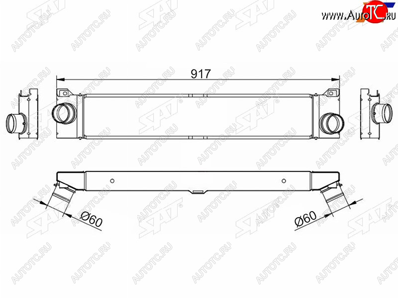 Интеркулер CITROEN JUMPER 06FIAT DUCATO 06-PEUGEOT BOXER 06- ST-0384K1