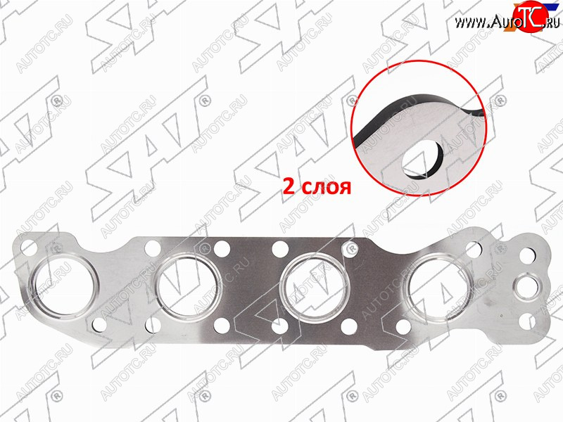 Прокладка выпускного коллектора SUZUKI ESCUDOGRAND VITARA 05-SWIFT 04-10SX4 06-JIMNY 01- V=1.6 ST-14140-69G02