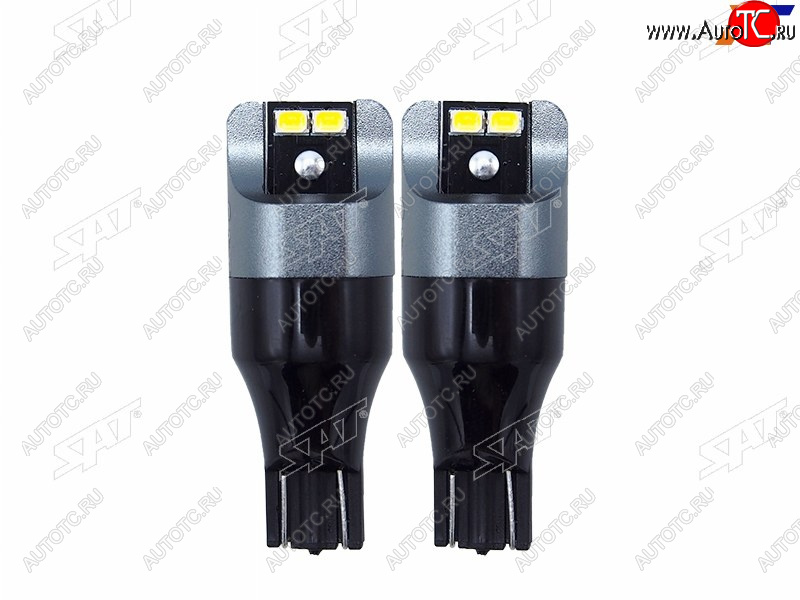 Лампа дополнительного освещения 12V W16W 1.9W210LM Canbus LED 6000-6500K, белая (Комплект 2 шт.) ST-175-0059