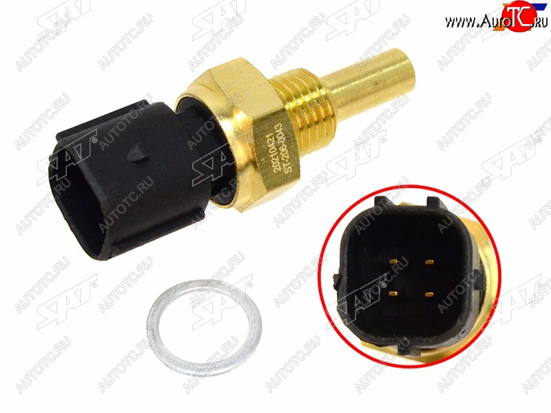 Датчик температуры ОЖ MERCEDES W210 96-02 W202 93-00 SPRINTER 95-06 VW LT 28-35 96-06              ST-206-0043