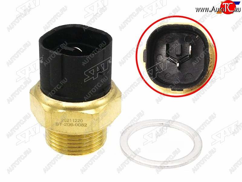 Датчик температуры ОЖ VW POLO 91-02 GOLF 92-01 SKODA OCTAVIA 97-00 AUDI A3 97-00 ST-206-0082