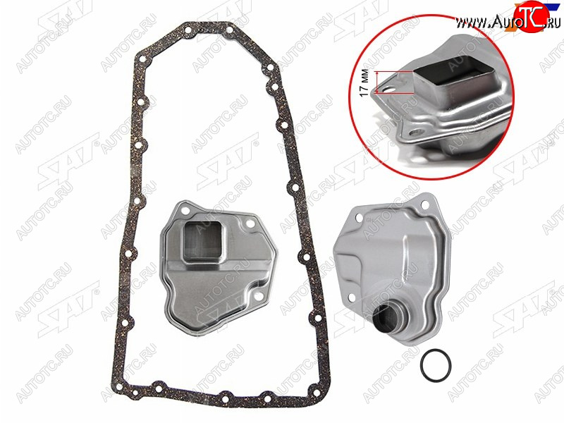 Фильтр CVT с прокладкой MITSUBISHI ASX 10-14OUTLANDER 06-MITSUBISHI LANCER X 07- ST-2824A007