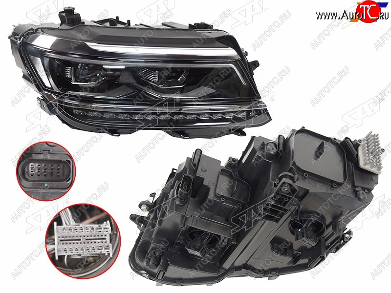 Фара VW TIGUAN 16-21 RH LED ST-441-11ATMR-LEAMD2