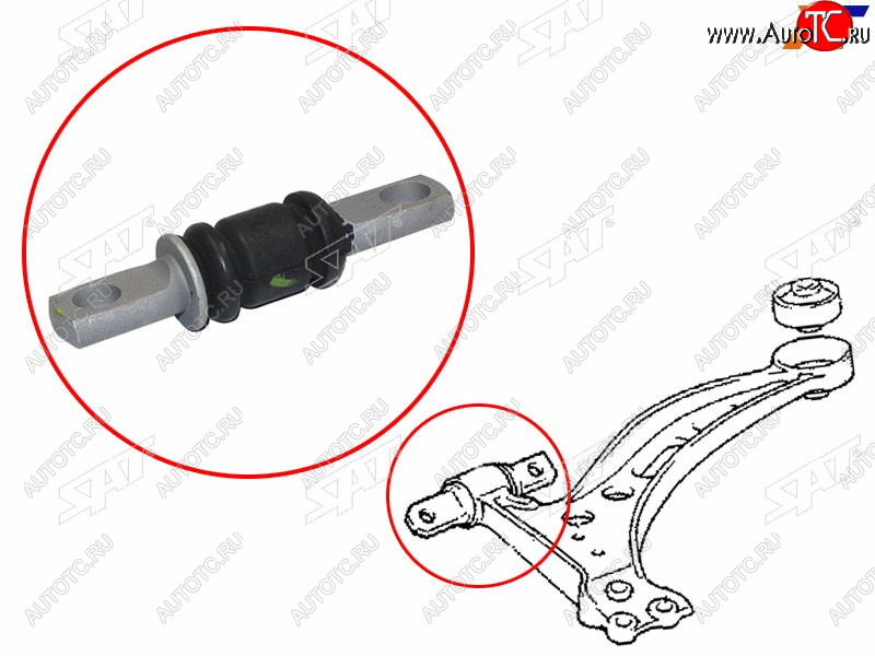 Сайлентблок передний FR нижнего рычага TOYOTA AVALONCAMRYHARRIERMARK2WINDOMLEXUS ESRX300 91-03 ST-48654-33040