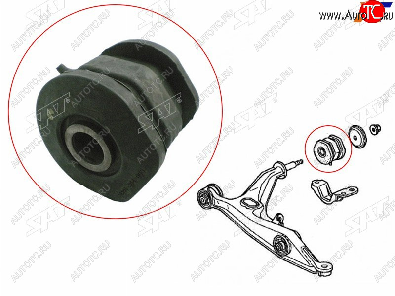 Сайлентблок RR переднего нижнего рычага HONDA CIVICCR-VINTEGRAORTHIADOMANIPARTNERSM-XSTEP 95- ST-51391-S04-005