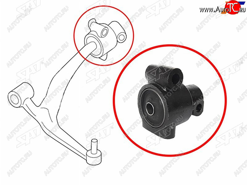 Сайлентблок переднего рычага задний INF FX 3545 02-08 ST-54501-CG200BR