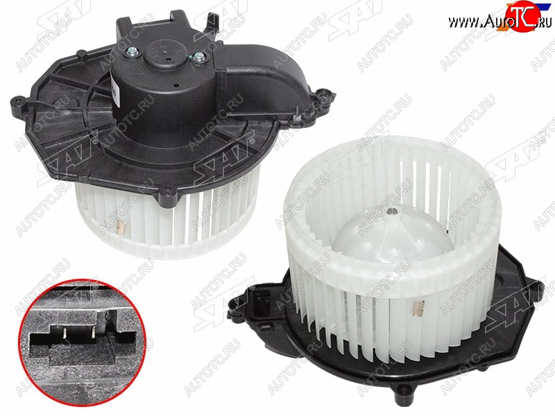 Мотор отопителя салона Citroen Berlingo 08-22  Peugeot Partner 08-22  Partner Tepee 08-18 ST-94-0034