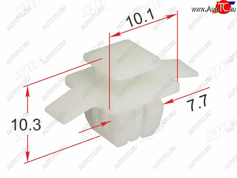 Клипса молдинга кузова HONDA (1 шт.)                                                                 ST-KJ-2428