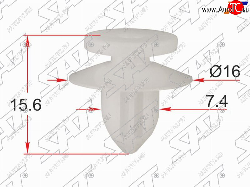 Клипса обшивки двери MITSUBISHI (1 шт.) ST-KJ-2467