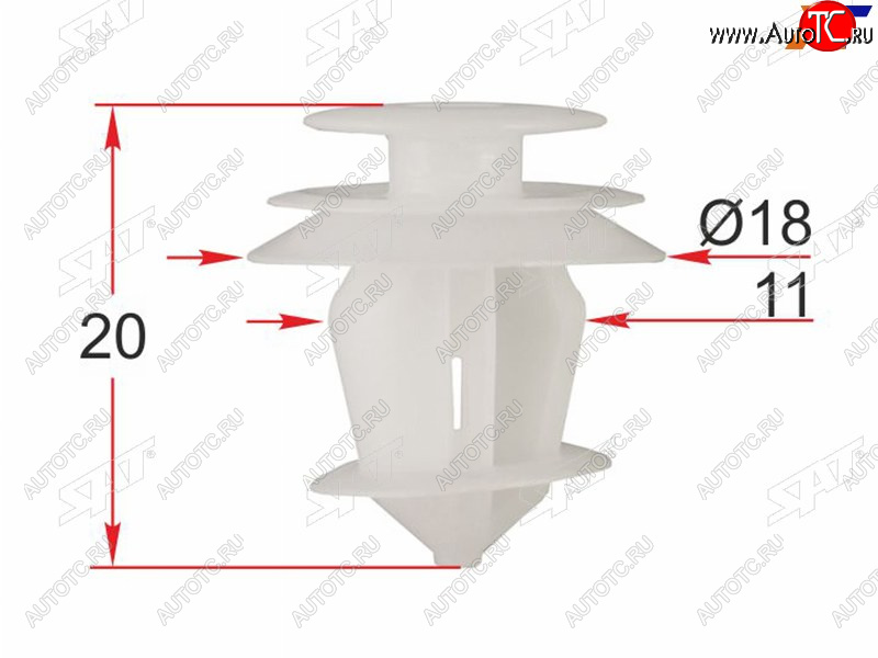 Клипса крепежная TOYOTALEXUS (1 шт.) ST-KJ-2480