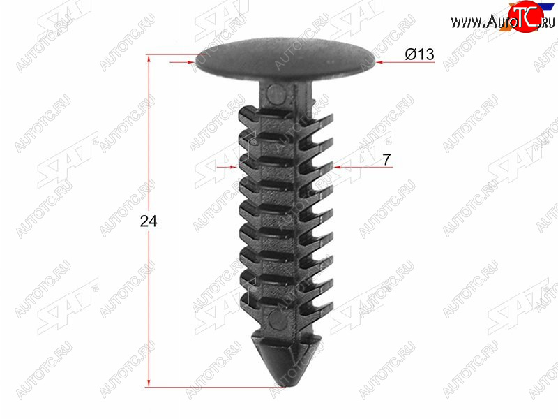 Клипса обшивки капота FORD (1 шт.) ST-M10728