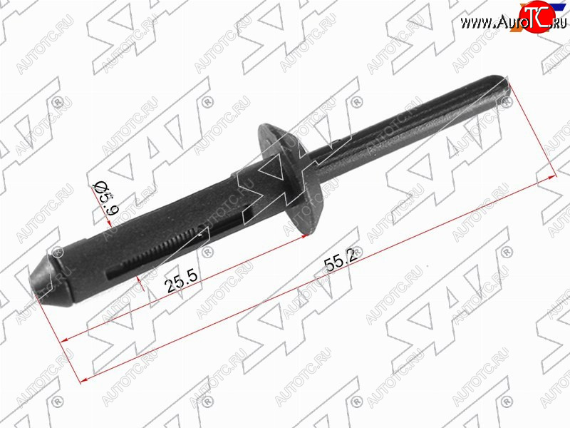 Клипса заклепка GMFORD (1 шт.)                                                                      ST-M10835