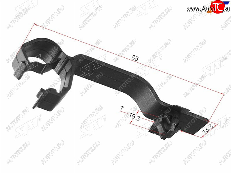 Клипса трубки эл. проводки (1 шт.) ST-M11463