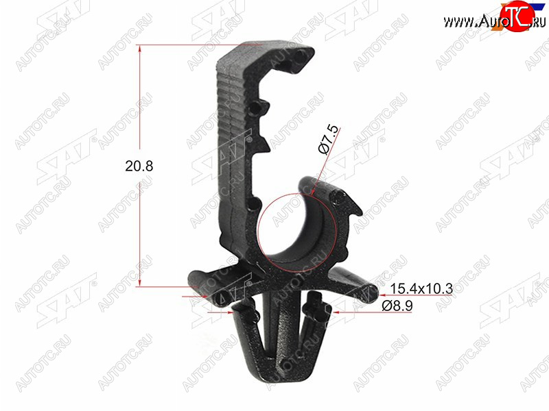 Клипса трубки эл. проводки (1 шт.) ST-M11514