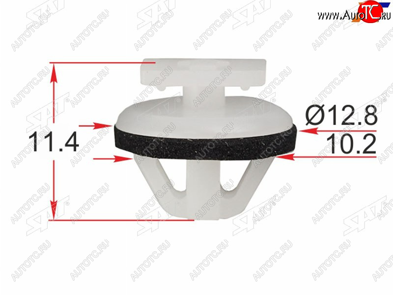 Клипса крепления порога NISSAN (1 шт.) ST-M12389