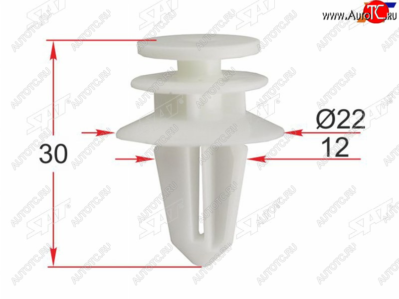 Клипса обшивки двери CHRYSLER (1 шт.) ST-M12539