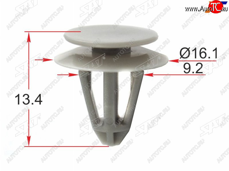 Клипса обшивки двери MERCEDES (1 шт.)                                                                ST-M12572