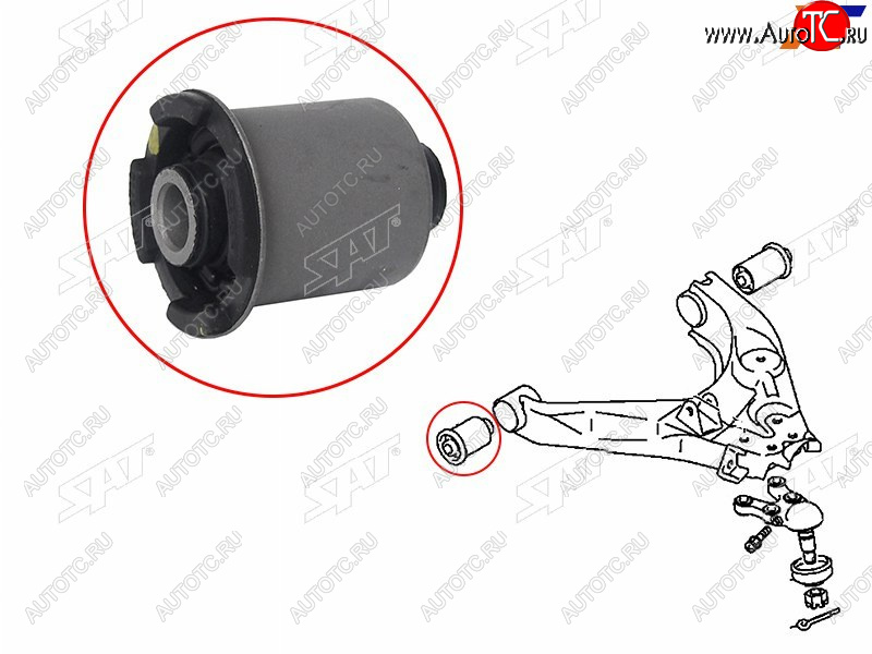 Сайлентблок переднего нижнего рычага передний MMC DELICAL400 94-04 ST-MR112710