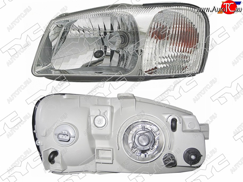 Фара HYUNDAI ACCENT 00-06ACCENT(Тагаз) 00-12 LH под электрокорректор 20-A076-A5-2B