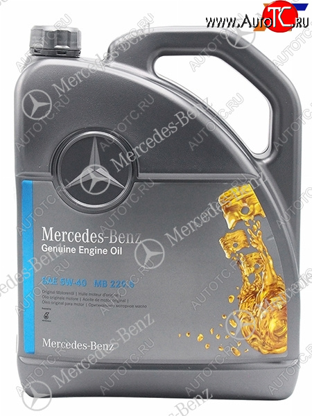 Масло моторное MERCEDES-BENZ (синтетическое) 5л  5W-40 229.5 бензин A000989630813AAEW