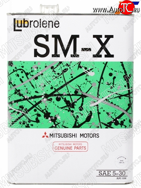 Масло моторное MITSUBISHI (металлическая канистра) SM-X 5W-30 4Л                                     MZ102565