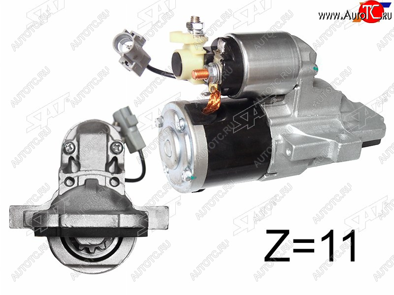 Стартер Mazda 3 08-13  6 07-12  CX-7 06-12  5 04-15 (1,4 kW Z=11 (восстановленный))             ST-L538-18-400B