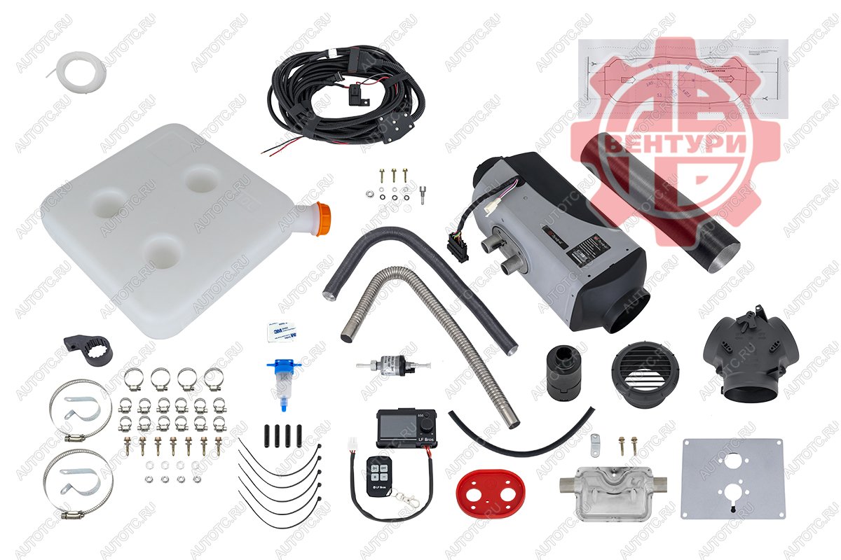 Автономный воздушный отопитель Лунфэй (Ben fu) 24V5кВт, дизель 5907