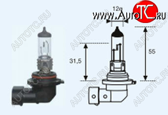 HB4 (12V-51W  P22D) ЛАМПА УПАКОВКА (1 шт) BLICK lphb400-980-o