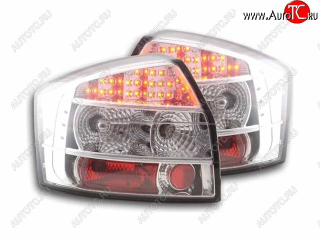 AUDI A4 ФОНАРЬ ЗАДН ВНЕШН Л+П (КОМПЛЕКТ) (СЕДАН) ТЮНИНГ ХРУСТАЛ С ДИОД (SONAR) ВНУТРИ ХРОМ ai0a401-744h-n