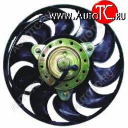 AUDI 80 {AI100 91-94A6 95-(300W 280mm)} МОТОР+ВЕНТИЛЯТОР  РАДИАТ ОХЛАЖДЕН В СБОРЕ (Тайвань) ai08091-921