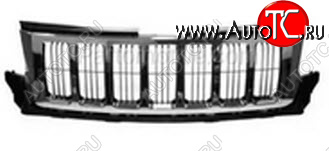 GR CHEROKEE РЕШЕТКА РАДИАТОРА С ХРОМ МОЛДИНГ (Китай) ТЕМНО-СЕР jpgch10-101tg
