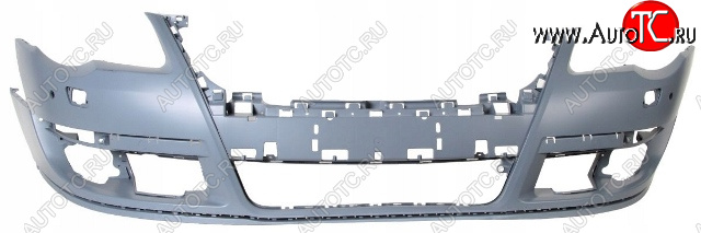PASSAT БАМПЕР ПЕРЕДН С ОТВ ПОМЫВАТ , ПДАТЧ (Тайвань) ГРУНТ vwpas05-161x