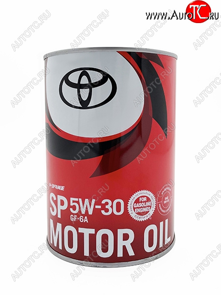 Масло моторное TOYOTA (металлическая канистра ) 5W-30 SPGF-6A 1Л (Япония)                           08880-13706