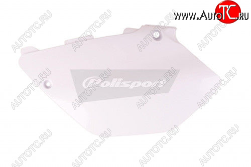 Щиток бокового номера POLISPORT YZ125250 12-14 FOR USA 8416300001 белый 250177-776-1470