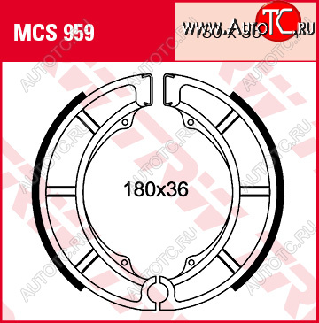 Тормозные колодки TRW MCS959 mcs959