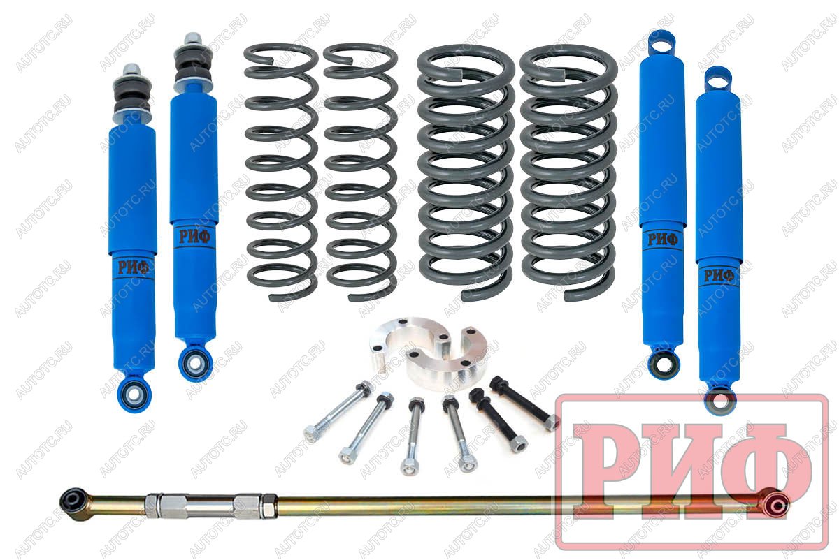 Лифт-комплект РИФ арктический ВАЗ Нива 2121, 21213 лифт 25 мм +0-50 кг rif-niv-ea-arc