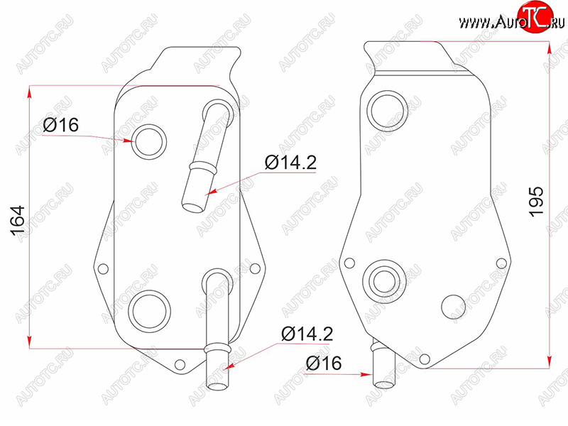 Радиатор масляный BMW 1-SERIES  E81E82E87E88 04-113-SERIES E90E91E92E93 05-X1 E84 09- ST-17217529499