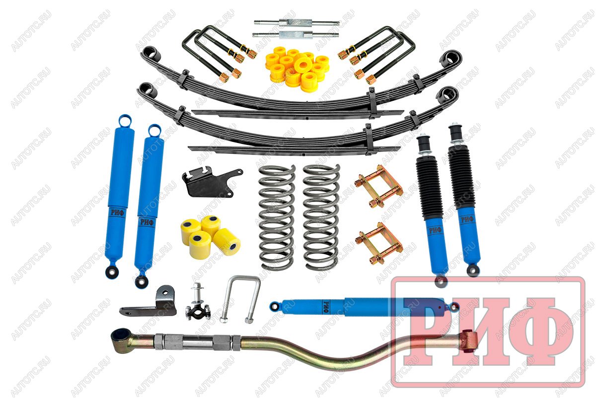 Лифт-комплект РИФ арктический УАЗ Патриот лифт 50 мм жесткий rif-patr-c-arc