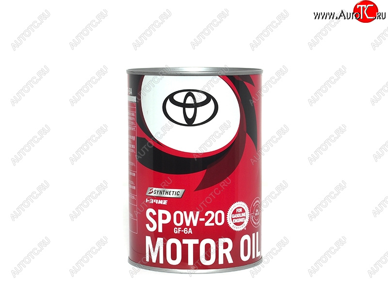 Масло моторное TOYOTA (металлическая канистра) 0W-20 SP GF6-A 1Л (Япония) 08880-14306