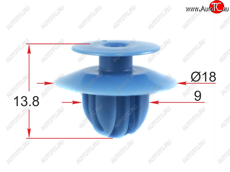 Клипса обшивки двери MITSUBISHI (1 шт.) ST-KJ-2466