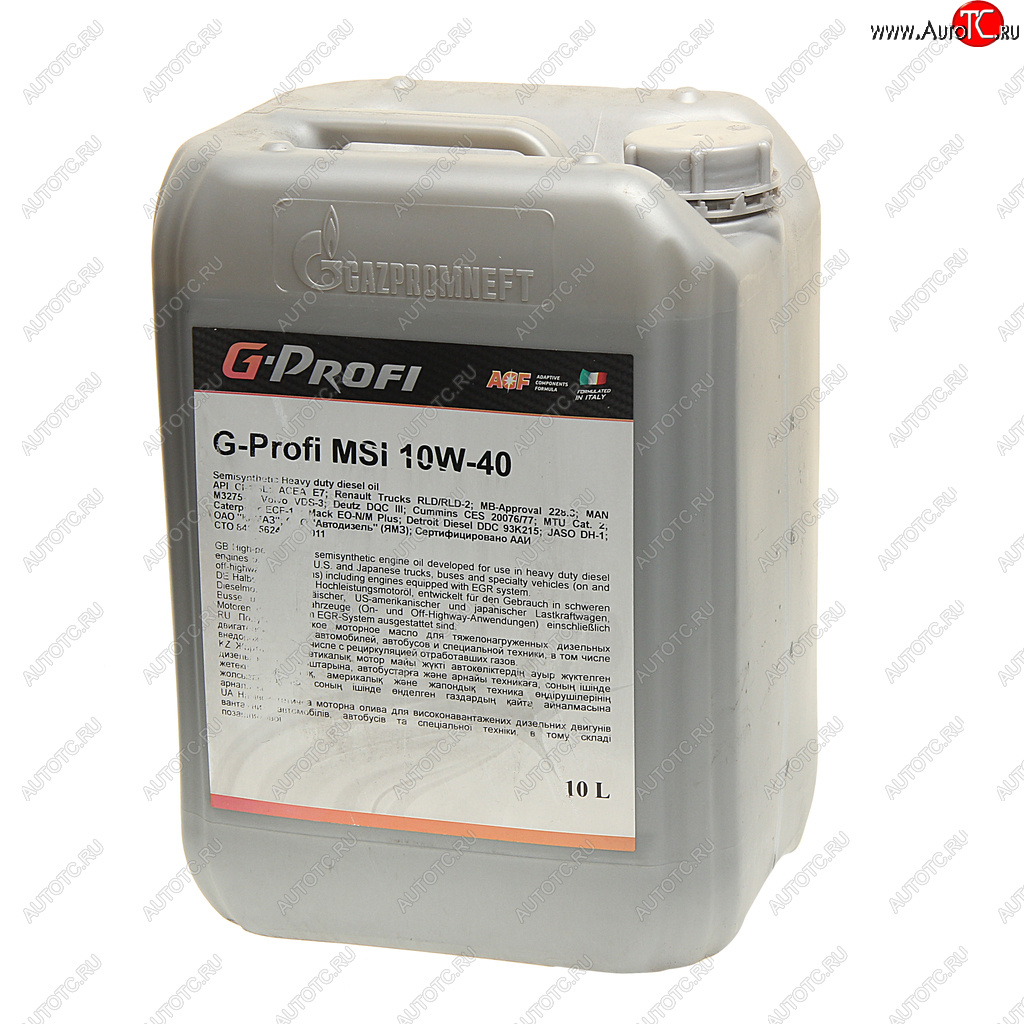 Масло дизельное G-PROFI MSI CI-4E5 10W40 псинт.10л G-ENERGY 0253142020