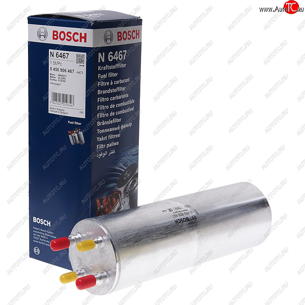 Фильтр топливный VW T5 (03-),Touareg (03-) (TDI) BOSCH BOSCH 0450906467 0450906467