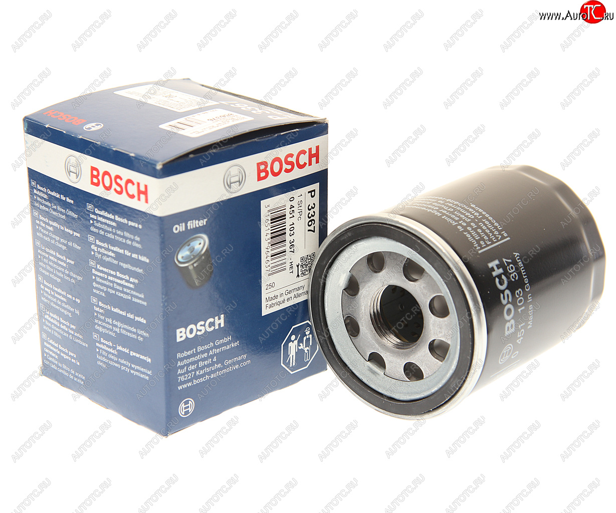 Фильтр масляный LAND ROVER Range Rover Sport BOSCH BOSCH 0451103367 0451103367