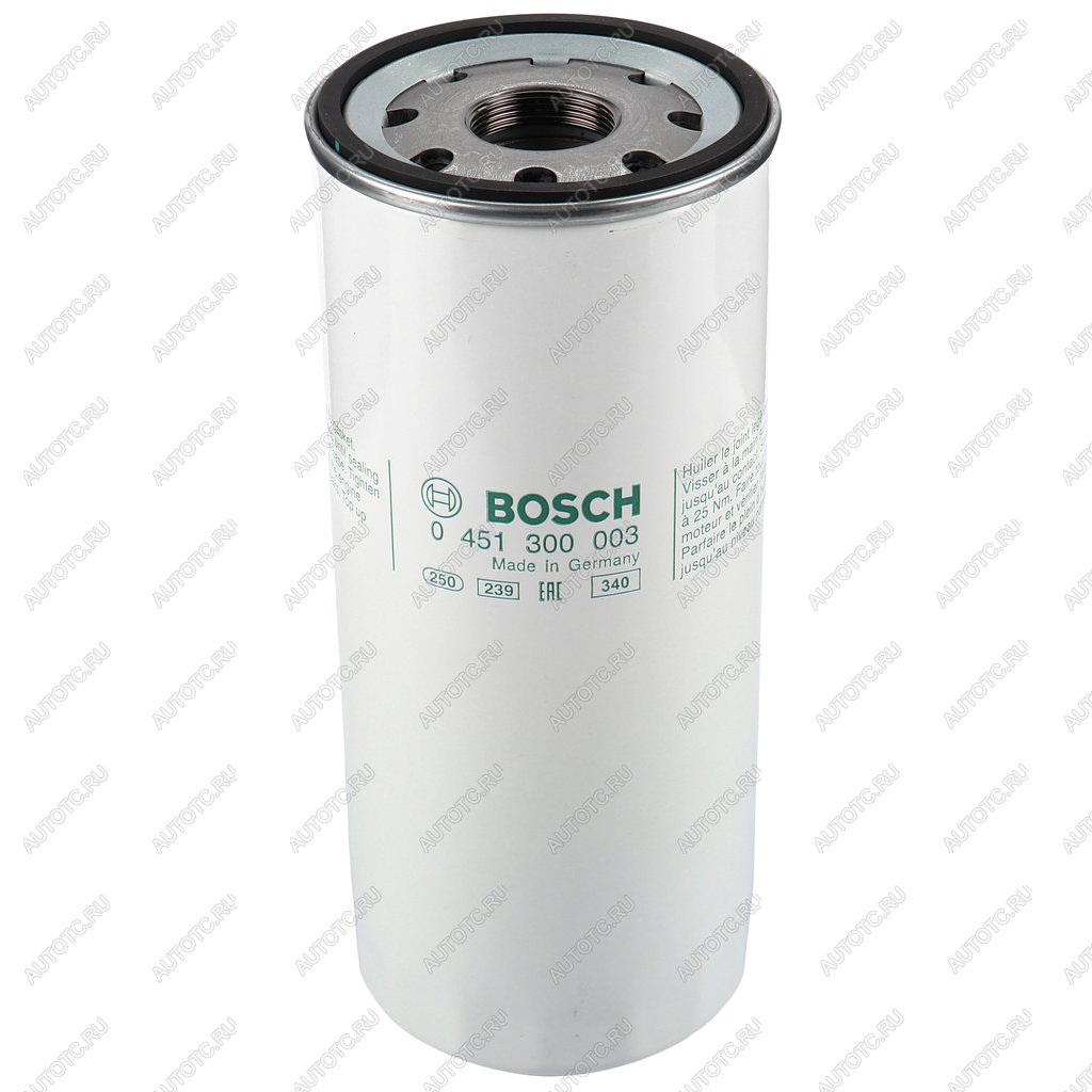 Фильтр масляный VOLVO 6FL,7FL,10FL,12F,12FH,12FL,16FL BOSCH 0451300003